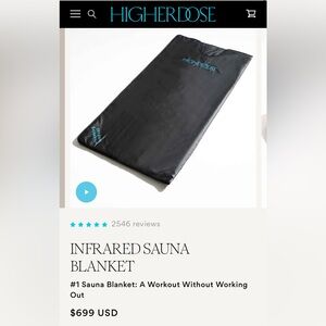 NEW Higher Dose Infrared Sauna Blanket